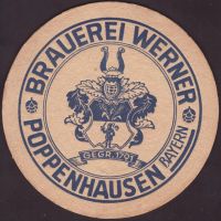 Beer coaster werner-brau-13