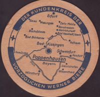 Beer coaster werner-brau-13-zadek-small