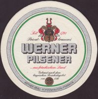 Pivní tácek werner-brau-15