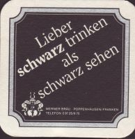 Beer coaster werner-brau-16-zadek