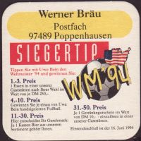 Pivní tácek werner-brau-17