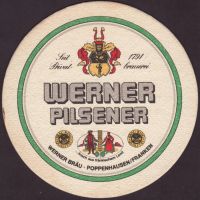 Pivní tácek werner-brau-20-small