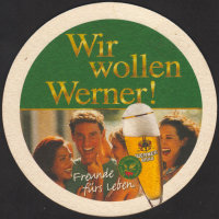 Beer coaster werner-brau-25-small