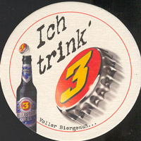 Beer coaster werner-brau-3-zadek