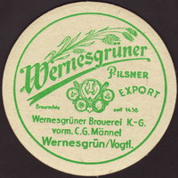 Pivní tácek wernesgruner-21