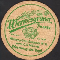 Pivní tácek wernesgruner-22
