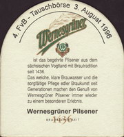 Beer coaster wernesgruner-24-zadek