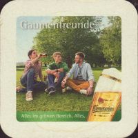 Beer coaster wernesgruner-28-zadek