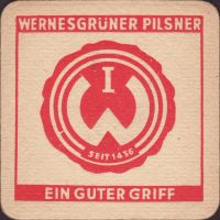 Beer coaster wernesgruner-30