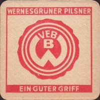 Beer coaster wernesgruner-31