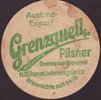Pivní tácek wernesgruner-35