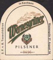 Pivní tácek wernesgruner-40