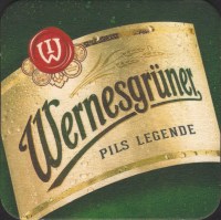 Beer coaster wernesgruner-41-small