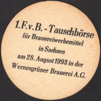 Beer coaster wernesgruner-43-zadek-small