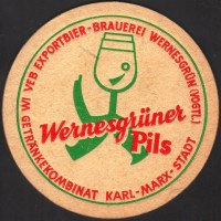 Beer coaster wernesgruner-49-small