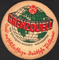 Beer coaster wernesgruner-50-small