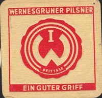 Pivní tácek wernesgruner-6