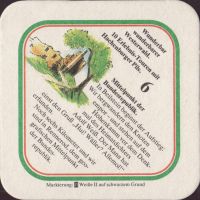 Beer coaster westerwald-brauerei-h-schneider-10-zadek