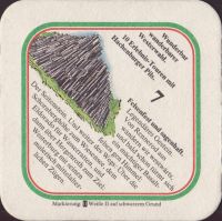 Beer coaster westerwald-brauerei-h-schneider-11-zadek