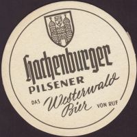 Beer coaster westerwald-brauerei-h-schneider-19-small