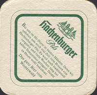 Beer coaster westerwald-brauerei-h-schneider-3-zadek