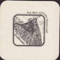 Beer coaster westerwald-brauerei-h-schneider-5-zadek-small