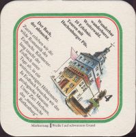 Beer coaster westerwald-brauerei-h-schneider-6-zadek