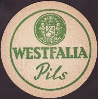 Beer coaster westfalia-brauerei-bernhard-jansen-1