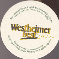 Beer coaster westheimer-7-zadek