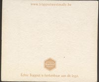 Beer coaster westmalle-1-zadek