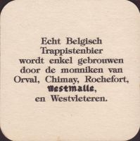 Beer coaster westmalle-38-zadek-small