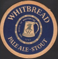 Beer coaster whitbread-158