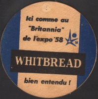 Beer coaster whitbread-158-zadek