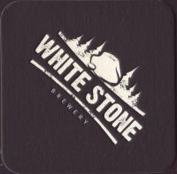 Beer coaster white-stone-1