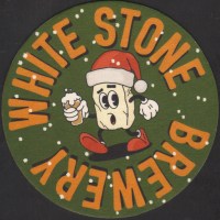 Beer coaster white-stone-3