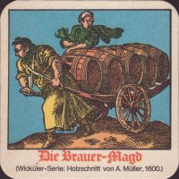 Beer coaster wickuler-kupper-156-zadek