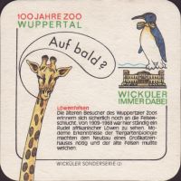 Beer coaster wickuler-kupper-63-zadek