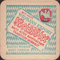 Beer coaster widmann-4-zadek