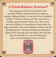 Beer coaster widmer-3-zadek