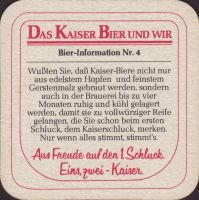 Beer coaster wieselburger-125-zadek-small