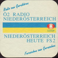 Beer coaster wieselburger-132-zadek