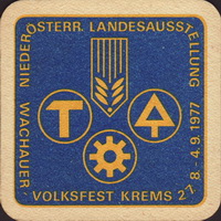 Beer coaster wieselburger-146-zadek-small