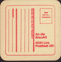 Beer coaster wieselburger-147-zadek