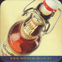 Beer coaster wieselburger-155-zadek