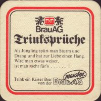 Beer coaster wieselburger-166-zadek