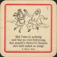 Beer coaster wieselburger-167-zadek-small