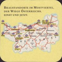 Beer coaster wieselburger-190-zadek