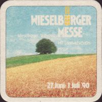 Beer coaster wieselburger-195-zadek