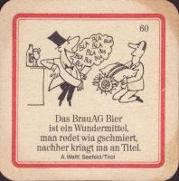 Beer coaster wieselburger-220-zadek