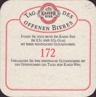 Beer coaster wieselburger-224-zadek